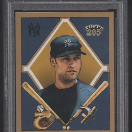 2003 Topps 205 Derek Jeter w/Gold Trim #75 PSA10 Pop 5 - Winning Score