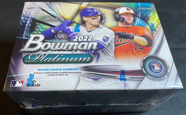 2022 Bowman Platinum Baseball Blaster Box Factory Sealed