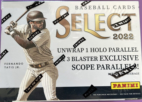 2022 Panini Select Baseball Blaster Box Factory Sealed