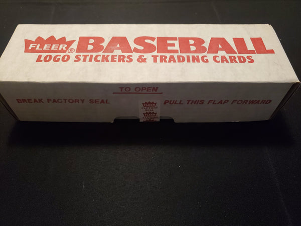 1989 FLEER Baseball Card Set 8614-A Factory SEALED - Griffey Jr. Rookie / Randy Johnson