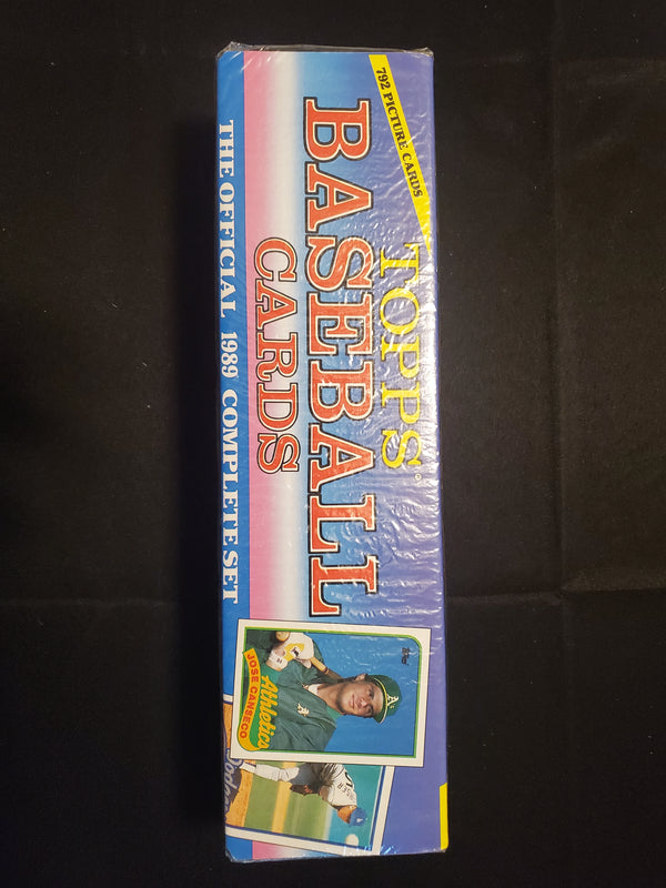 1989 TOPPS Complete Baseball Set, 792 Cards / FACTORY SEALED!