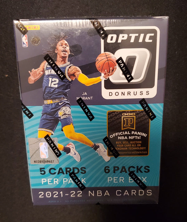 2021-22 Panini Donruss Optic NBA Basketball Factory Sealed 6 Pack Blaster Box!