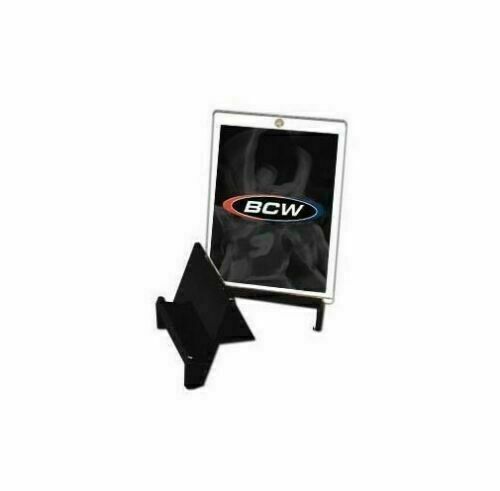 BCW Black Card Holder Display Stands Sports Trading Cards Holders - 5 Each